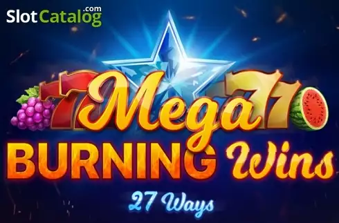 Mega Burning Wins 27 ways Λογότυπο Mega Burning Wins 27 ways Λογότυπο