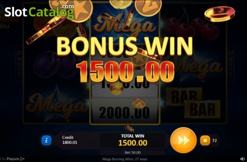 Οθόνη8. Mega Burning Wins 27 ways Κουλοχέρης