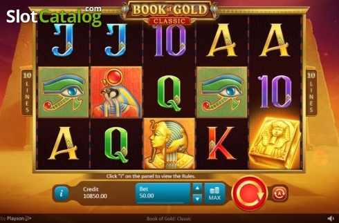 Οθόνη3. Book of Gold: Classic Κουλοχέρης