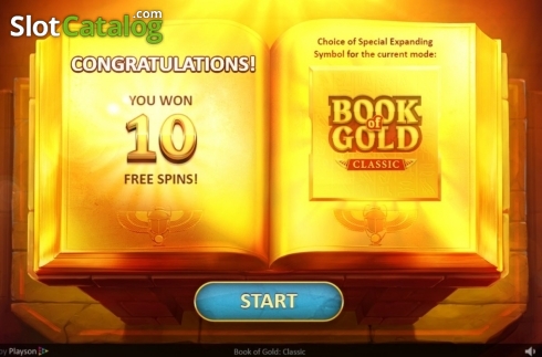 Οθόνη5. Book of Gold: Classic Κουλοχέρης