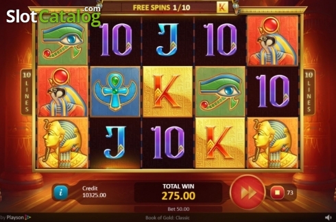 Οθόνη6. Book of Gold: Classic Κουλοχέρης
