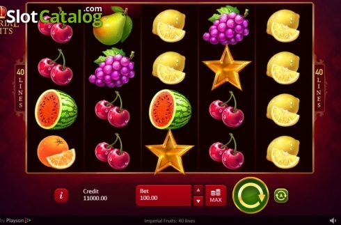 Οθόνη2. Imperial Fruits: 40 lines Κουλοχέρης 