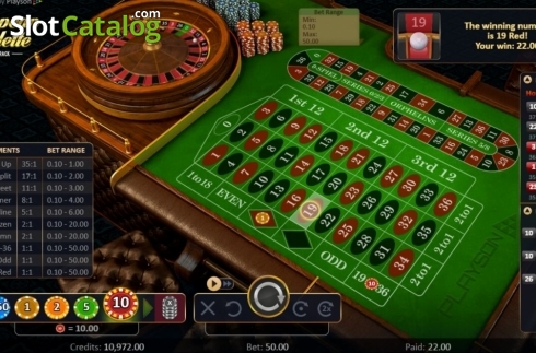 Οθόνη3. Roulette with Track low Κουλοχέρης