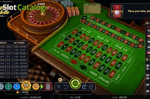 Οθόνη4. Roulette with Track Κουλοχέρης
