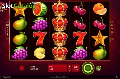 Οθόνη2. Imperial Fruits: 100 Lines Κουλοχέρης