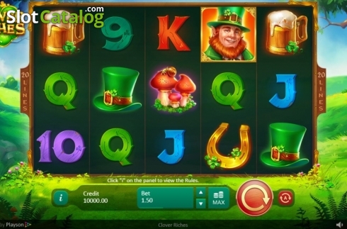 Οθόνη2. Clover Riches Κουλοχέρης