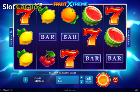 Οθόνη2. Fruit Xtreme Κουλοχέρης