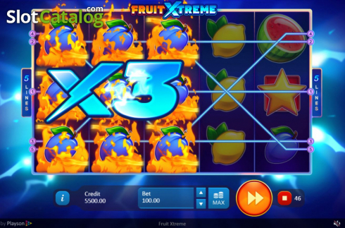 Οθόνη4. Fruit Xtreme Κουλοχέρης
