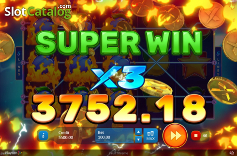 Οθόνη5. Fruit Xtreme Κουλοχέρης