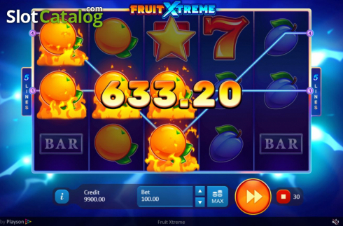 Οθόνη6. Fruit Xtreme Κουλοχέρης