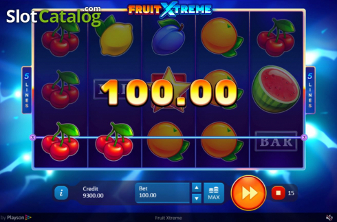 Οθόνη7. Fruit Xtreme Κουλοχέρης