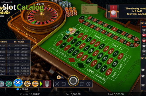 Οθόνη3. Roulette with track High Κουλοχέρης