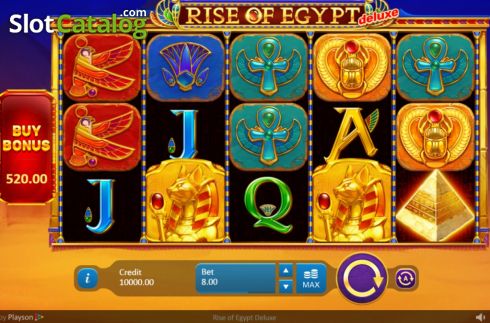 Οθόνη2. Rise of Egypt Deluxe Κουλοχέρης