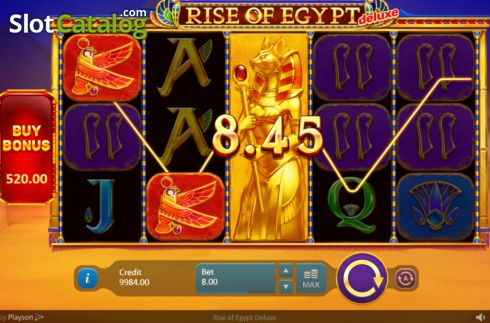 Οθόνη3. Rise of Egypt Deluxe Κουλοχέρης