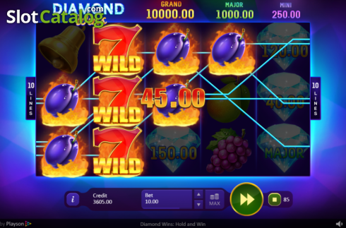 Οθόνη6. Diamond Wins Κουλοχέρης
