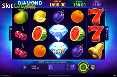 Οθόνη2. Diamond Wins Κουλοχέρης