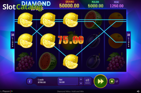 Οθόνη4. Diamond Wins Κουλοχέρης