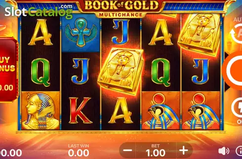 Οθόνη3. Book of Gold Multichance Κουλοχέρης