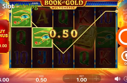 Οθόνη4. Book of Gold Multichance Κουλοχέρης