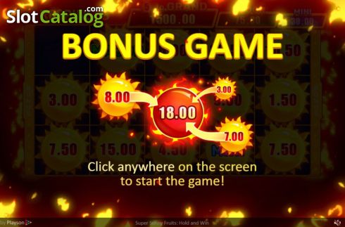 Οθόνη3. Super Sunny Fruits: Hold and Win Κουλοχέρης