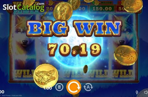 Οθόνη3. Wolf Power: Hold and Win Κουλοχέρης