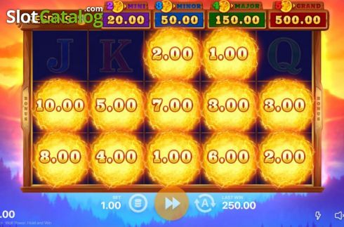 Οθόνη4. Wolf Power: Hold and Win Κουλοχέρης