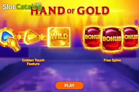 Οθόνη2. Hand of Gold Κουλοχέρης