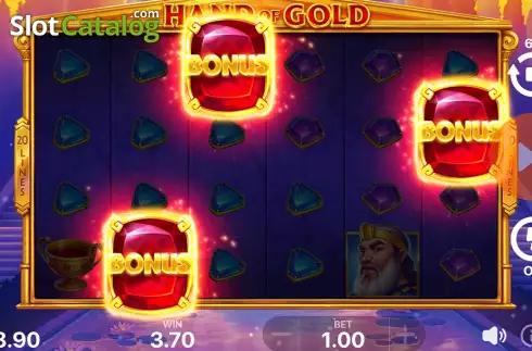 Οθόνη8. Hand of Gold Κουλοχέρης