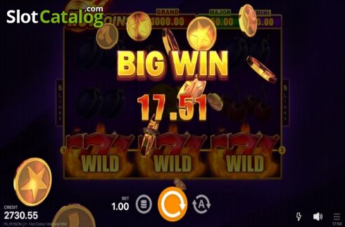Οθόνη3. Hot Coins Hold and Win Κουλοχέρης 