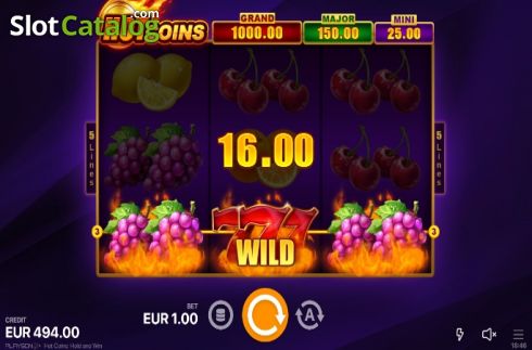 Οθόνη5. Hot Coins Hold and Win Κουλοχέρης 