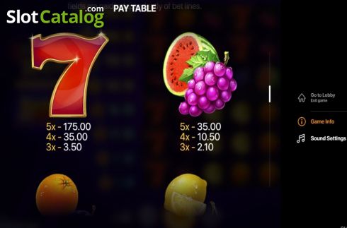 Οθόνη6. 3 Fruits Win Double Hit Κουλοχέρης