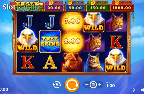 Οθόνη2. Eagle Power Hold and Win Κουλοχέρης