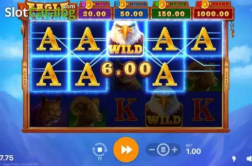 Οθόνη5. Eagle Power Hold and Win Κουλοχέρης