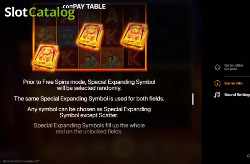 Οθόνη5. Book of Gold 2 Double Hit Κουλοχέρης 