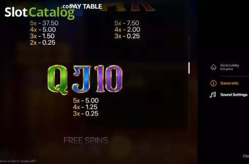Οθόνη8. Book of Gold 2 Double Hit Κουλοχέρης 