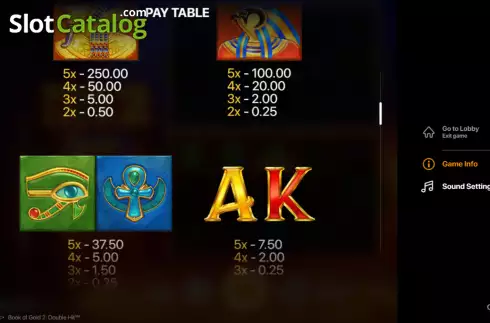Οθόνη7. Book of Gold 2 Double Hit Κουλοχέρης 