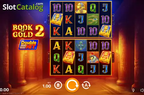 Οθόνη2. Book of Gold 2 Double Hit Κουλοχέρης 