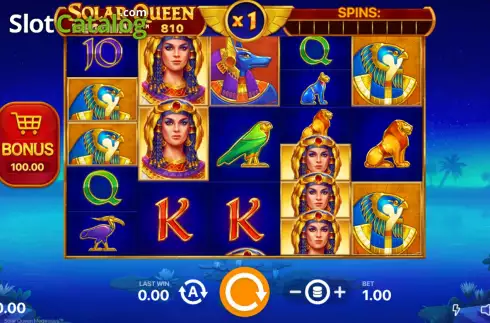 Οθόνη3. Solar Queen Megaways Κουλοχέρης