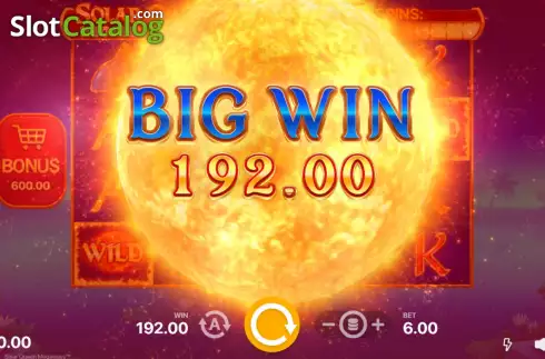 Οθόνη6. Solar Queen Megaways Κουλοχέρης