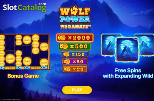 Οθόνη2. Wolf Power Megaways Κουλοχέρης