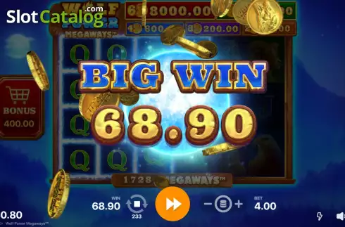 Οθόνη5. Wolf Power Megaways Κουλοχέρης