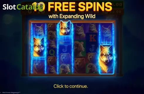 Οθόνη7. Wolf Power Megaways Κουλοχέρης