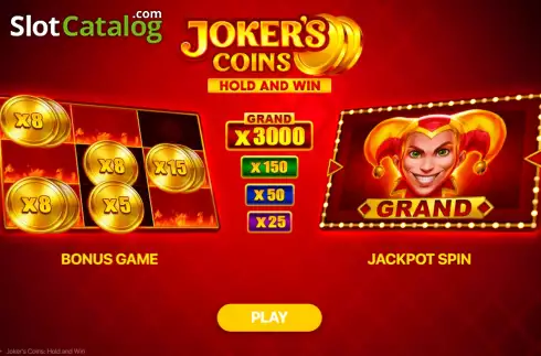 Οθόνη2. Joker's Coins: Hold and Win Κουλοχέρης 