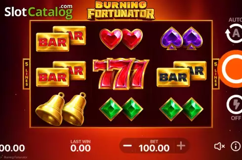 Οθόνη2. Burning Fortunator Κουλοχέρης