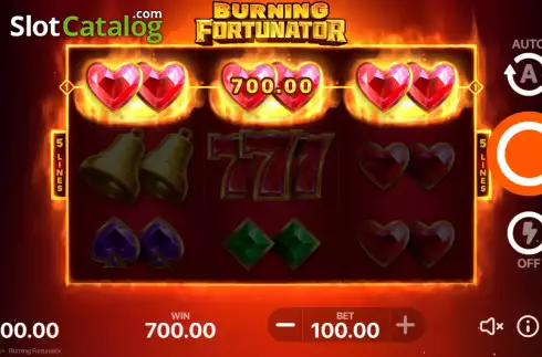 Οθόνη3. Burning Fortunator Κουλοχέρης