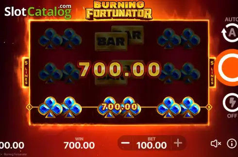 Οθόνη4. Burning Fortunator Κουλοχέρης