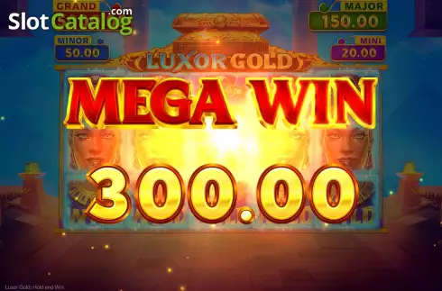 Οθόνη7. Luxor Gold Hold and Win Κουλοχέρης