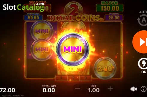 Οθόνη8. Royal Coins 2: Hold and Win Κουλοχέρης 