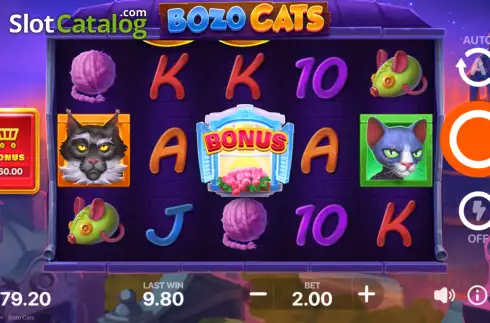 Οθόνη2. Bozo Cats Κουλοχέρης