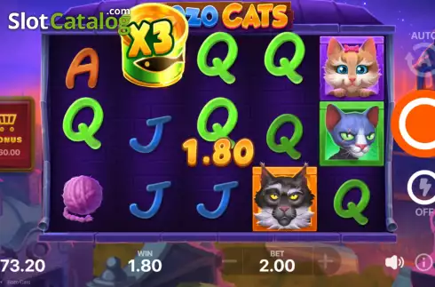 Οθόνη6. Bozo Cats Κουλοχέρης